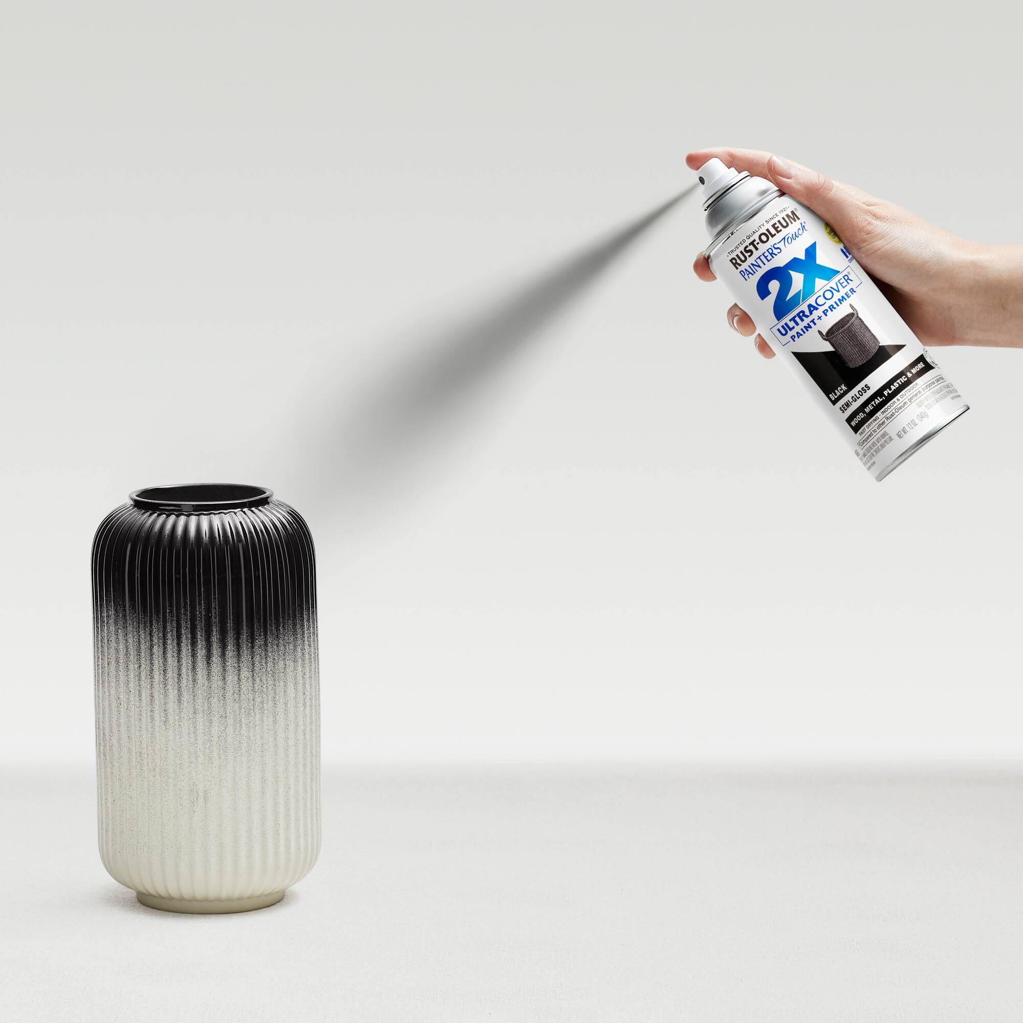 Painter's Touch® 2X Ultra Cover® Black Semi-Gloss Spray Paint